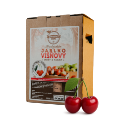 Jablko  višňový mošt 3 l