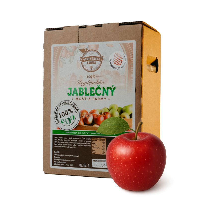 Jablečný mošt 3l